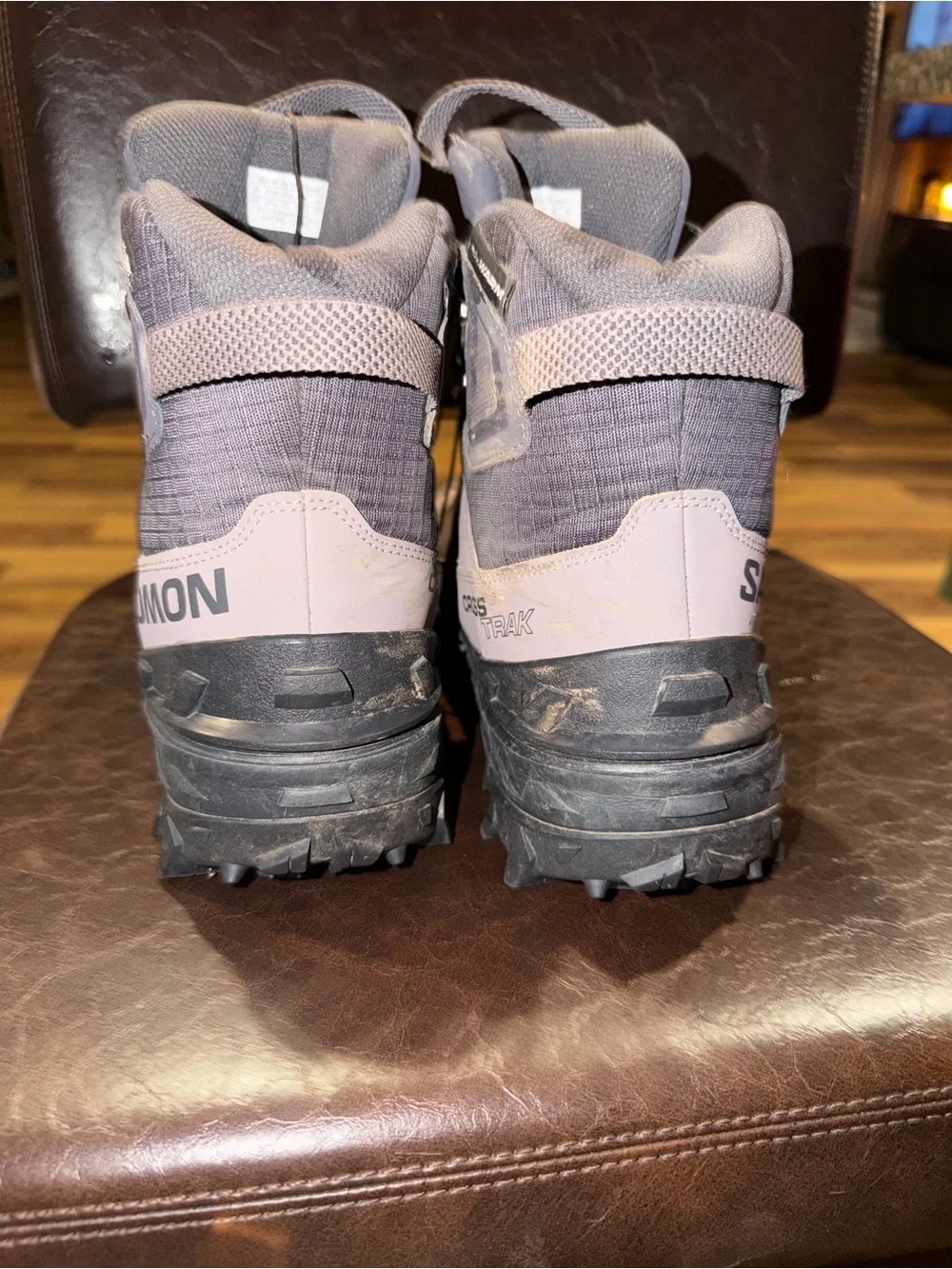 Salomon Women's Crosstrak Powder Waterproof Winter Boots Sz 10